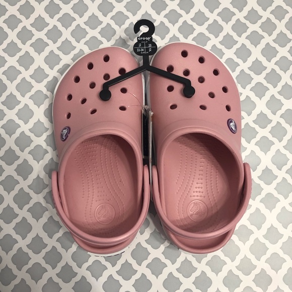 CROCS Other - Girl’s Croc Pink Crocband II Shoes